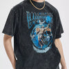 Men's Vintage Graphic Round Neck Oversized T-Shirt