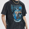 Men's Vintage Graphic Round Neck Oversized T-Shirt