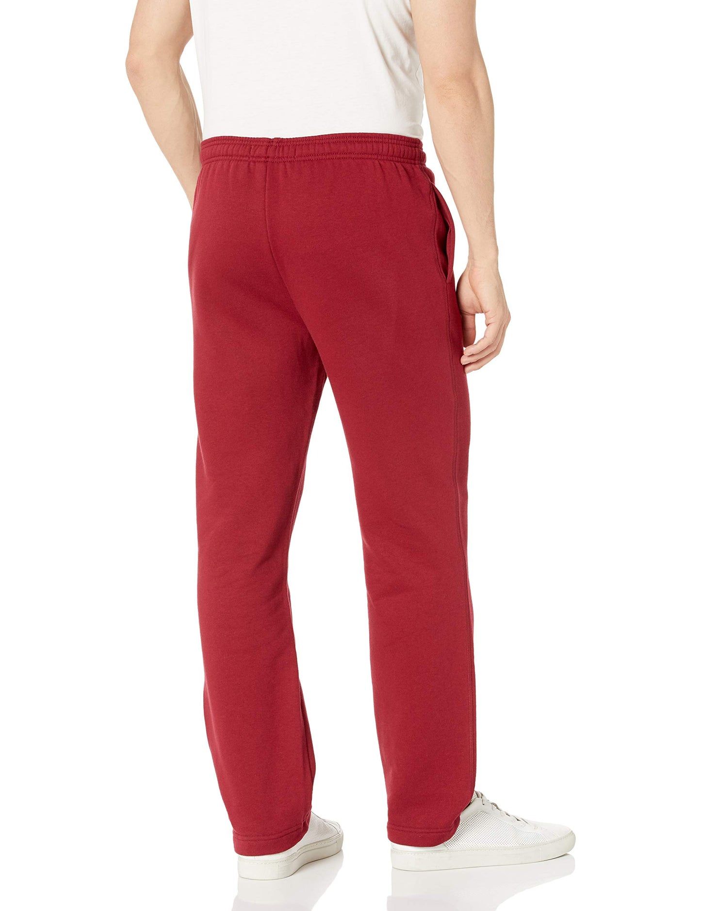 Amazon Essentials Men's Fleece Sweatpants (Available in Big & Tall), Red