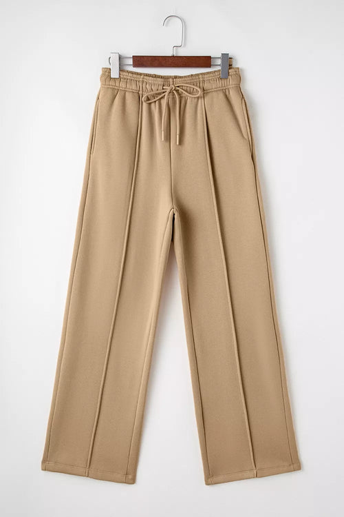 Wide Leg Drawstring Pants