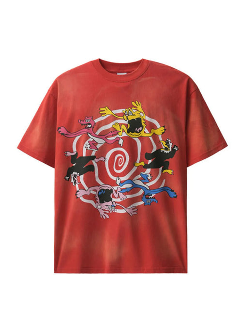 Men's Graphic Round Neck Half Sleeve T-Shirt