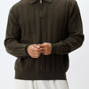 The Soren Ribbed Quarter-Zip Sweater