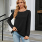 Round Neck Long Sleeve T-Shirt