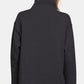 Zenana Turtleneck Half Snap Fleece Sweatshirt