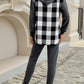 Devine Plaid Long Sleeve Hooded Top and Pants Set