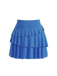 The Tia Tiered Ruffle Skort
