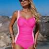 Color Block One-Piece Swimsuit