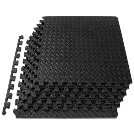 ProsourceFit EVA Interlocking Foam Floor Tiles for Home Gym