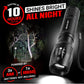 GearLight LED Flashlights - Mini Camping Flashlights with High Lumens, 5 Modes, Zoomable Beam - Powerful, Bright, and Versatile Tactical Flash Light for Outdoor and Home Use