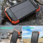 BLAVOR Solar Charger Power Bank 10,000mAh, Portable Wireless Charger, 20W Fast Charging External Battery Pack with USB C for Cell Phones, Solar Panel Charger with Dual Flashlight for Camping