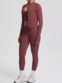 The Lucia Three-Piece Tank, Jacket & Legging Set