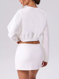 The Cleo Cropped Button Cardigan