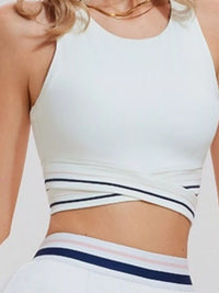 The Kenna Criss-Cross Crop Tank