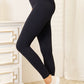 Double Take Wide Waistband Sports Leggings