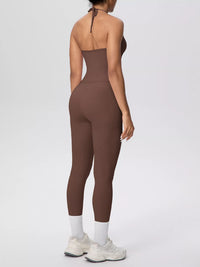 The Lucia Soft Halter Cami & Legging Set