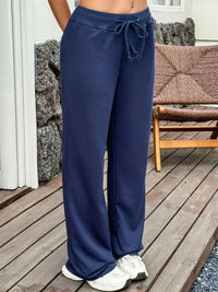 The Avery Drawstring Wide-Leg Pant