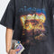 Men's Vintage Graphic Round Neck Oversized T-Shirt