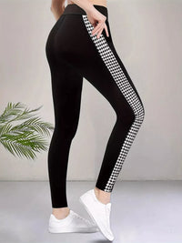 The Harper Houndstooth Panel Legging