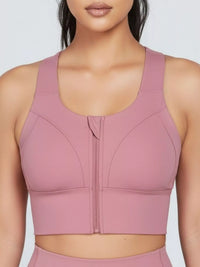 The Zia Front-Zip Active Tank
