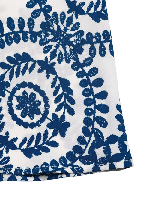 Printed Halter Neck Maxi Dress