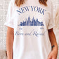 NEW YORK BORN AND RAISED Graphic T-Shirt