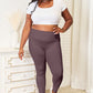 Double Take Wide Waistband Sports Leggings