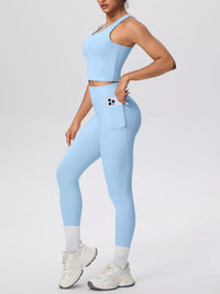 The Lucia Scoop Tank & Legging Set