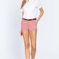 Twill Belted Short Pants