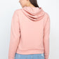 Self-tie Drawstrings Hoodie