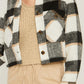 Yarn Dyed Plaid Button Up Jacket