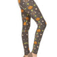 Sports Printed, Full Length, High Waisted Leggings