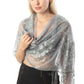 Sequined Shawl Flower