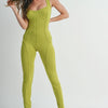 Solid Color Jumpsuit