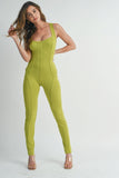 Solid Color Jumpsuit