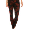 Printed High Waisted Leggings With Elastic Waistband