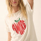 Amore Garment-washed Fruit Graphic Tee