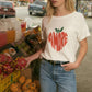 Amore Garment-washed Fruit Graphic Tee