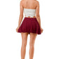 Pleated Mini Skort