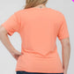 Plus Size Basic Short Sleeve T-shirt