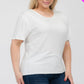 Plus Size Basic Short Sleeve T-shirt