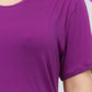 Plus Size Basic Short Sleeve T-shirt