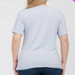 Plus Size Basic Short Sleeve T-shirt