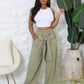 High-waisted Stretch Pants