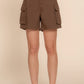 Belted Cargo Shorts