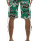 Men's Camo Belted Cargo Shorts