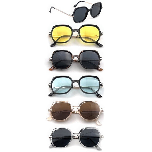 Rounded sunglasses