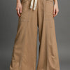 Wide Leg Pull On Pants