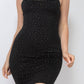 Rhinestones Double-layer Cami Dress