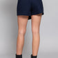 Waist Belted Cargo Skort