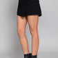 Waist Belted Cargo Skort